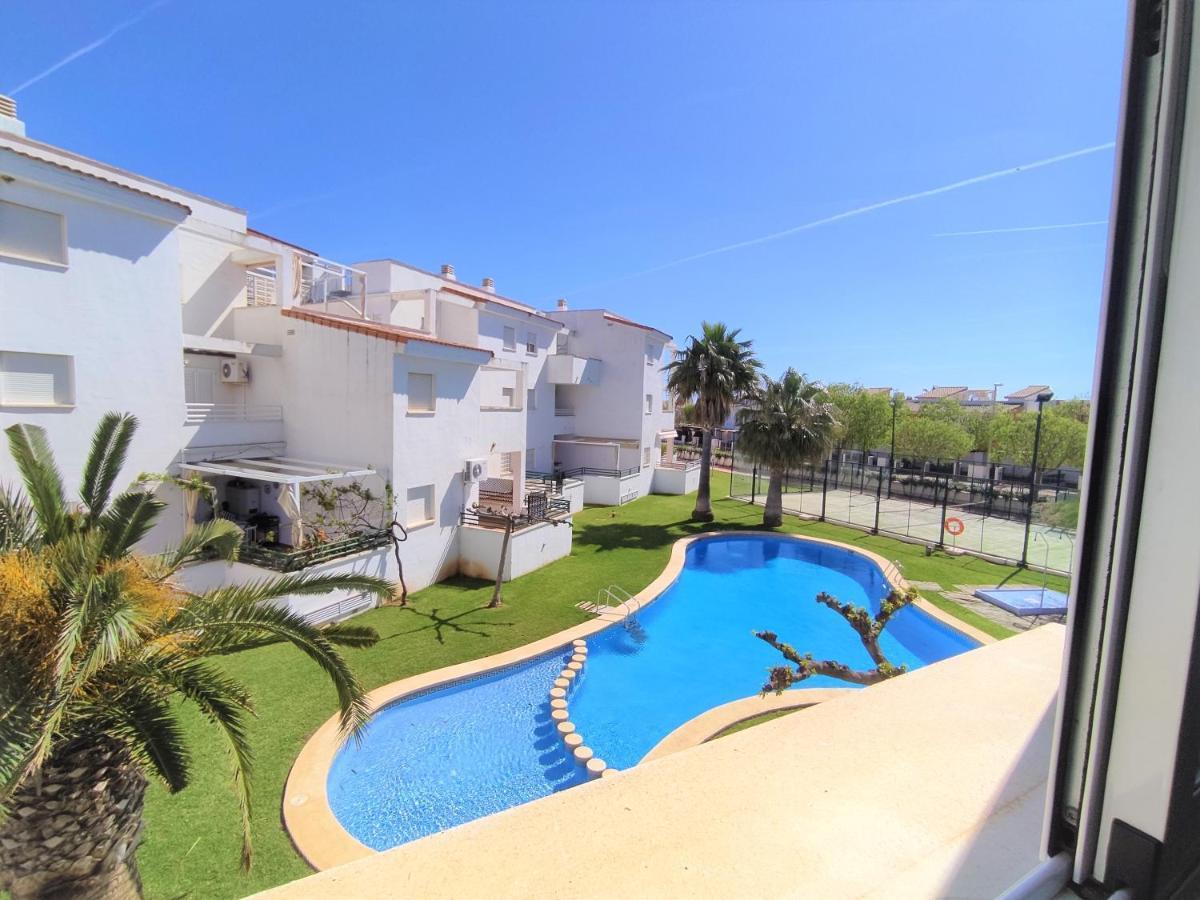 Urbanización familiar LAS BRISAS 35 TERRAZA Y PISCINA Albert Villas Alcossebre Exterior foto
